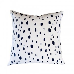 Polka dotted pillow