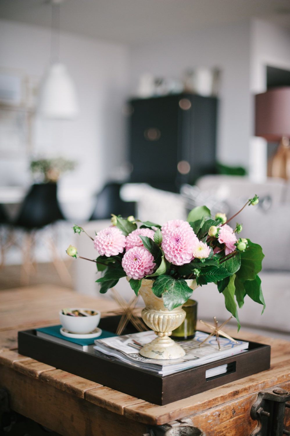 Coffee table styling | Lark & Linen Interior Design