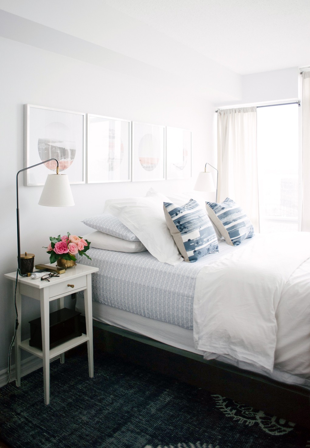 Serene bedroom | Lark & Linen Interior Design