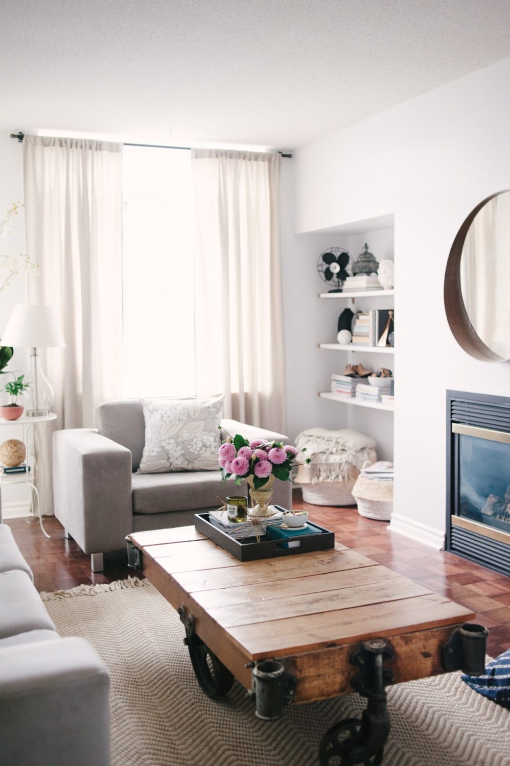 Cozy living room | Lark & Linen Interior Design