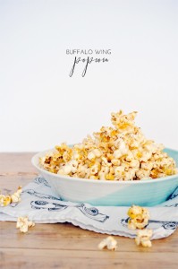 Buffalo wing popcorn recipe
