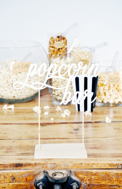 Grab the steps to create your own popcorn bar for your next party!