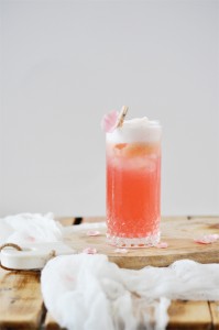 Raspberry Rose Fizz Cocktail | Lark & Linen Interior Design and ...