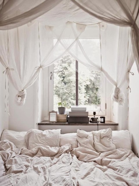The coziest bedroom