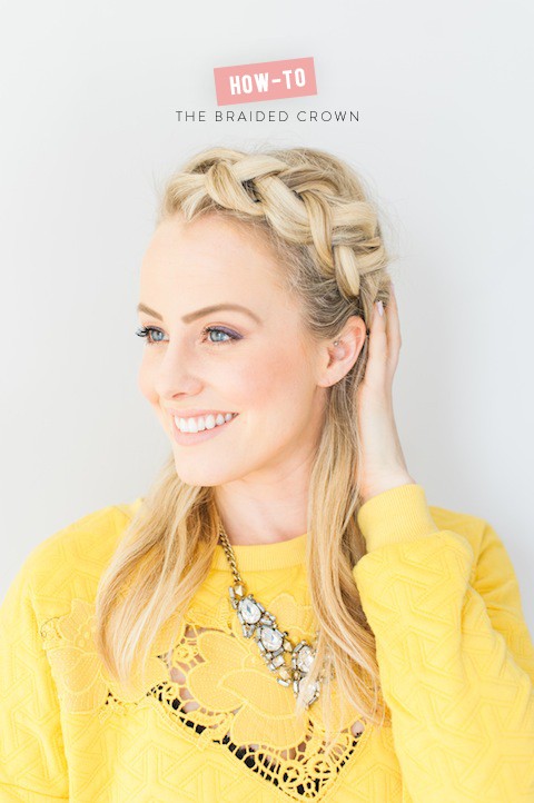 How to do the braided crown