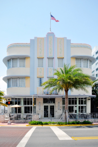 Art deco building in Miami