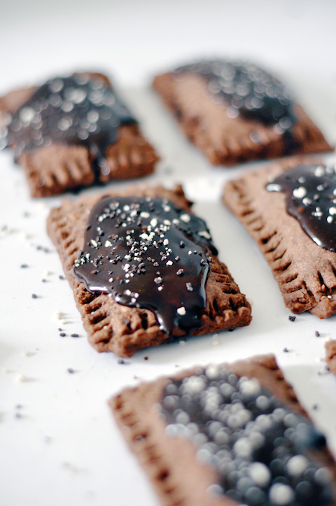 homemade chocolate poptarts