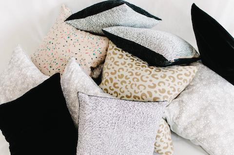 Piles of pillows