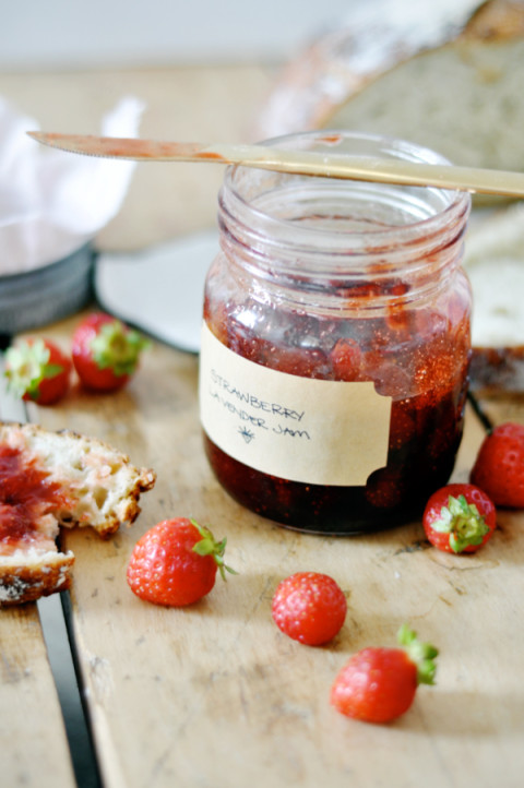 Strawberry lavender jam recipe