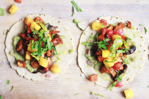 Incredible veggie taco recipe