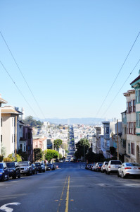 The hills of San Francisco