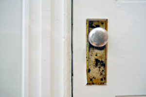 Antique doorknob
