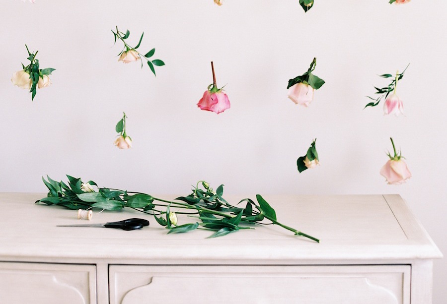 How to Make a Floating Flower Wall  Lark & Linen Interior Design and  Lifestyle Blog