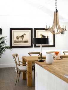 modern country dining