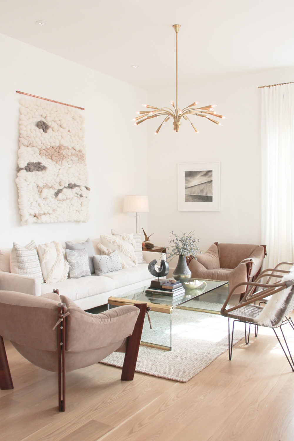 neutral modern living room