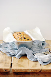 earl grey blueberry breakfast cake