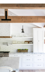 marble white kitchen