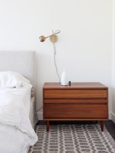 Mid century modern nightstand