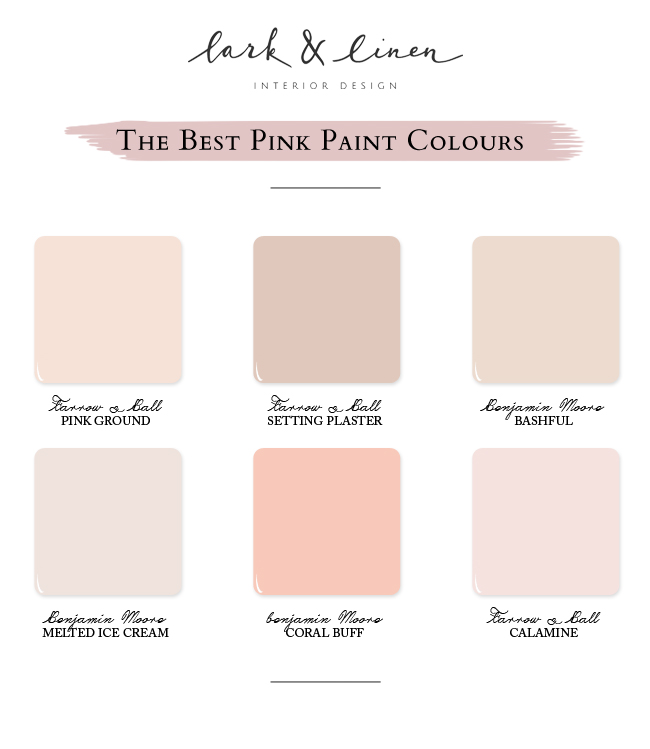 Best Pink Paint Colours