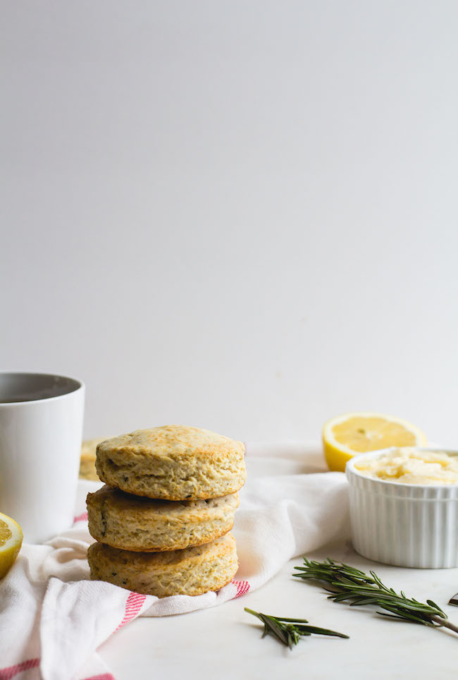 Lemon + Rosemary Biscuits with Lemon-Honey Butter-9