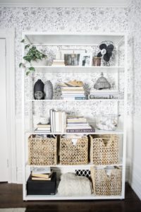 Bookshelf styling