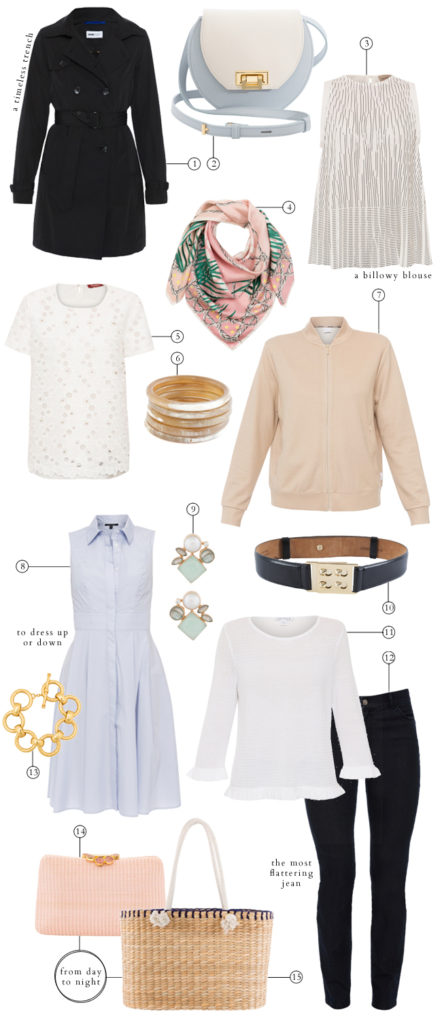 My Spring Wardrobe Essentials | lark & linen