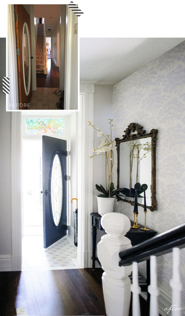 Before After - Foyer