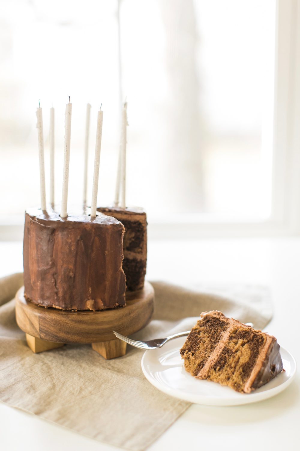 Marbled Chocolate Nutella Cake | Photo by Ruth Eileen Photography