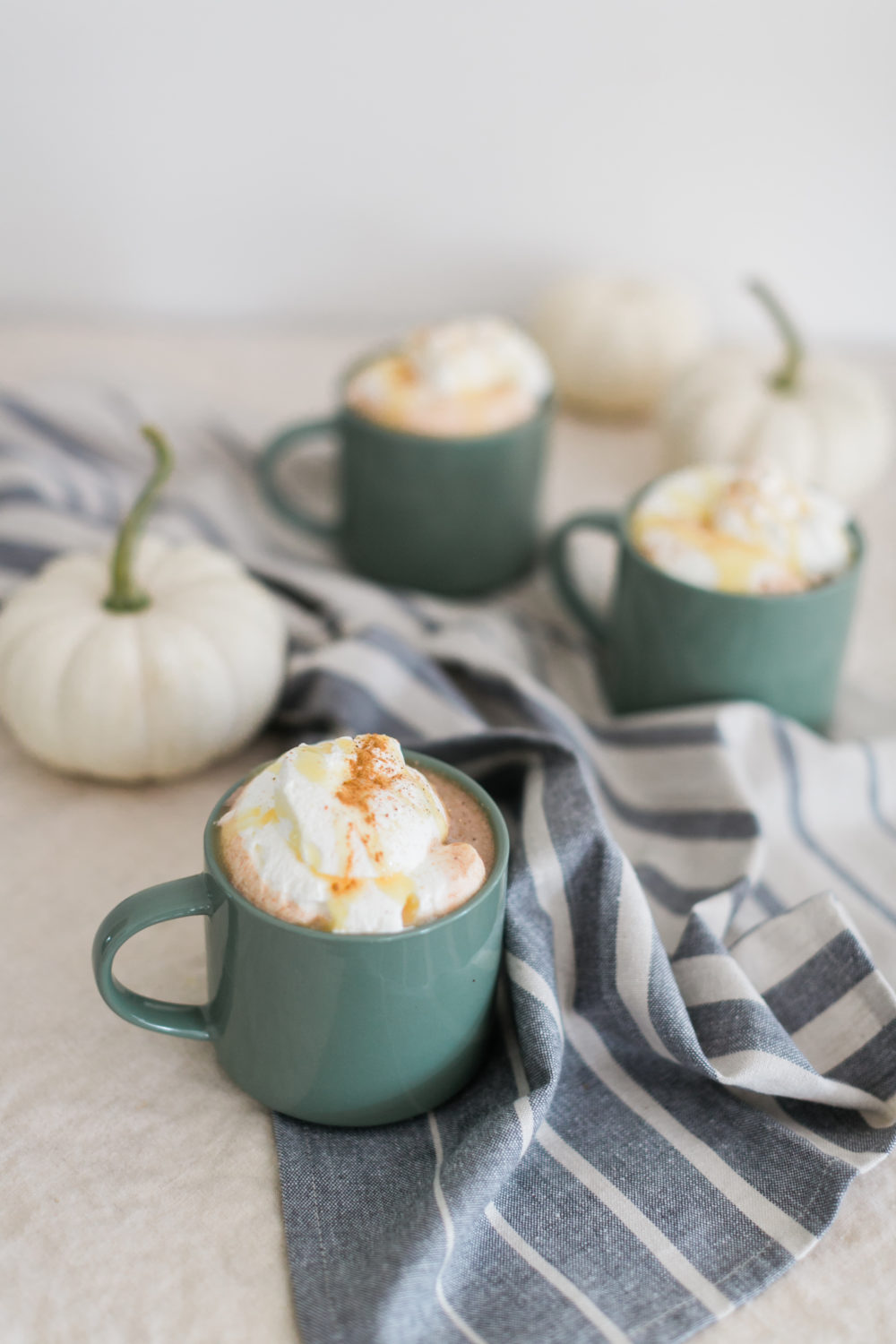 Pumpkin Spice Hot Chocolate | lark & linen