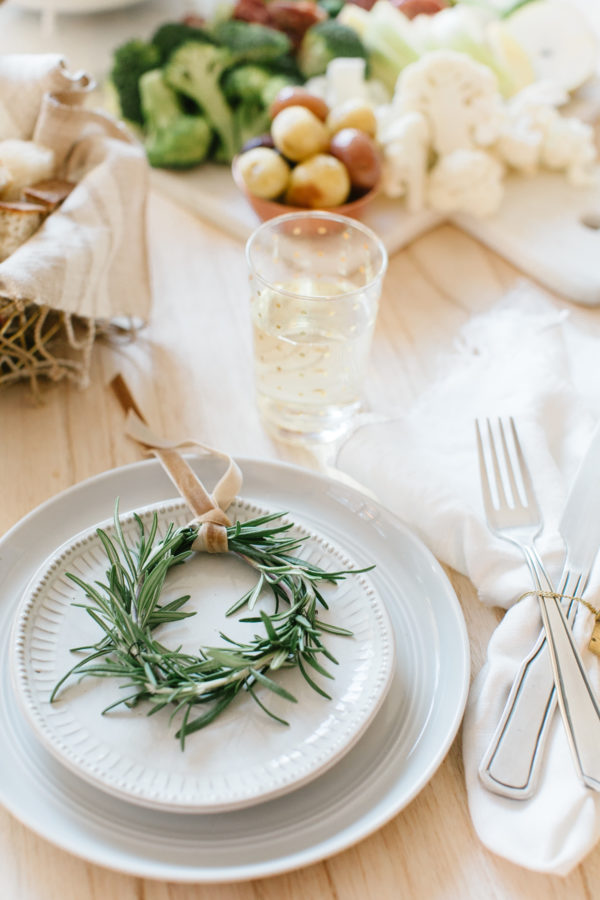 Holiday Tablescape Inspiration | lark & linen