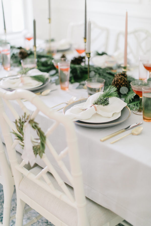 Holiday Tablescape Inspiration | lark & linen