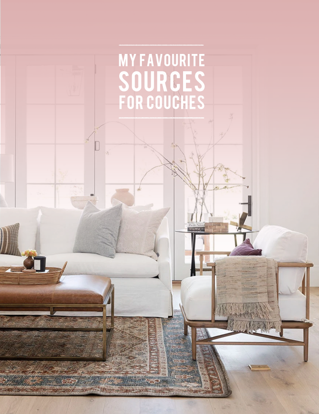 My Favourite Sources for Couches | lark & linen