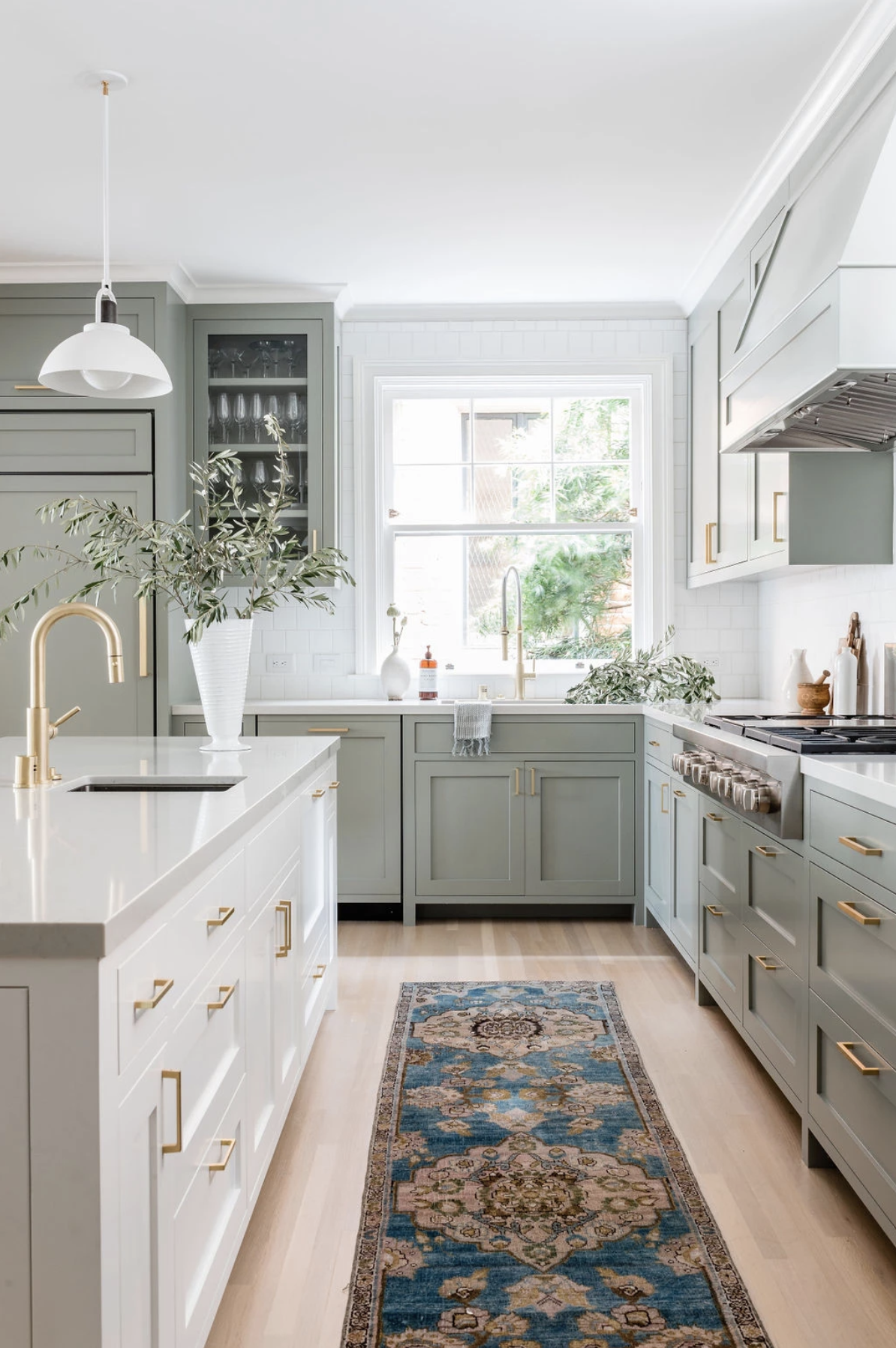 Inspiration: A Muted Sage Green Kitchen  Lark & Linen Interior Design and  Lifestyle Blog