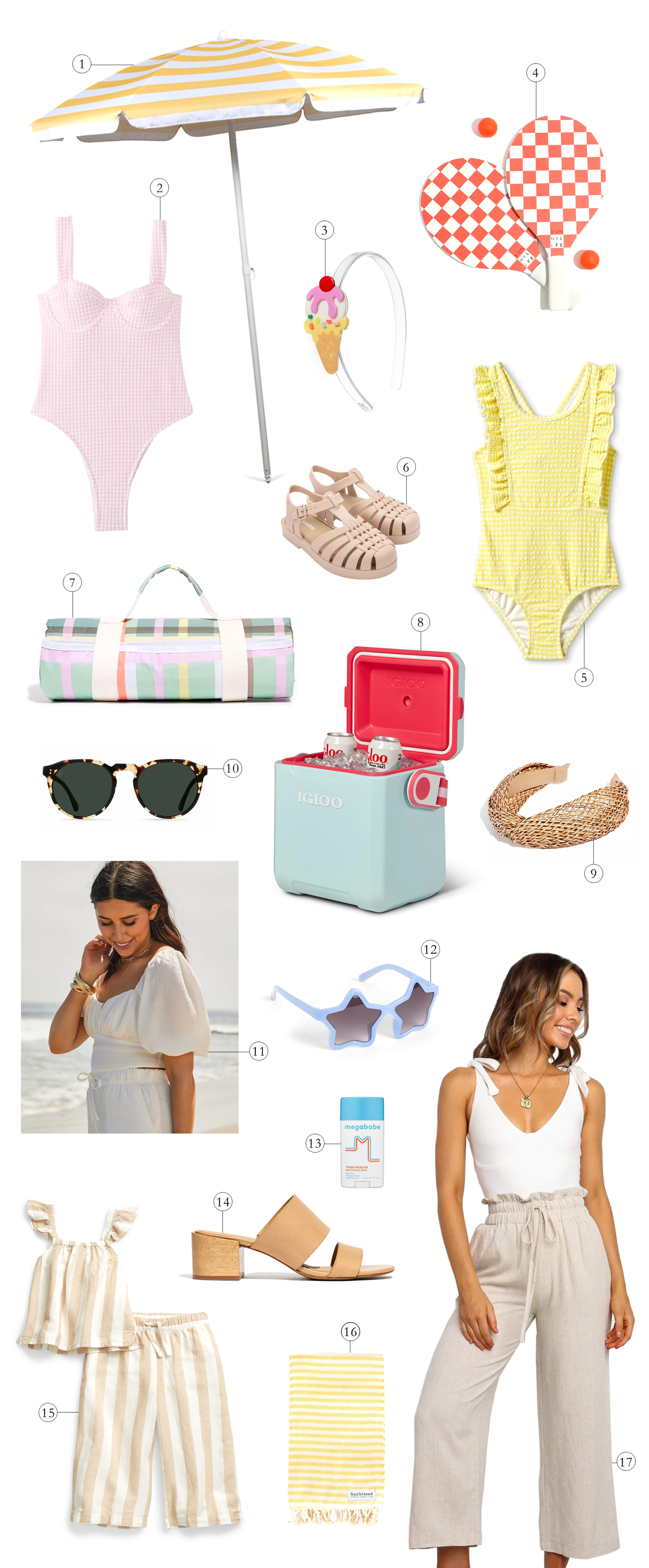 Currently Coveting: A Beach Day | lark & linen