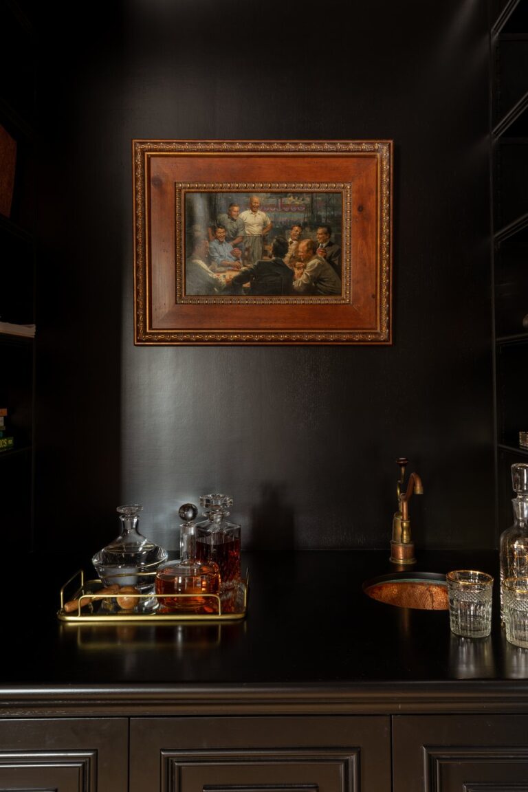 This Home Tour Boasts a Black and White Checkered Floor