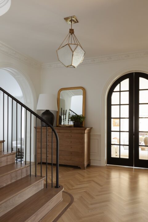 This Home Tour Boasts a Black and White Checkered Floor