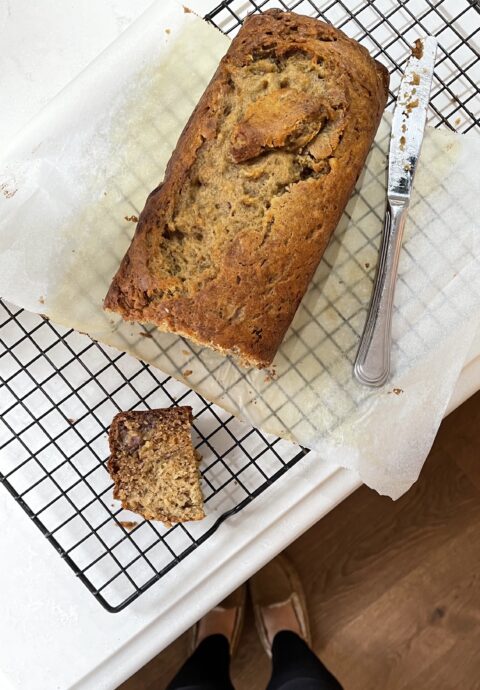 Healthy Banana Bread & A Life Changing Practice