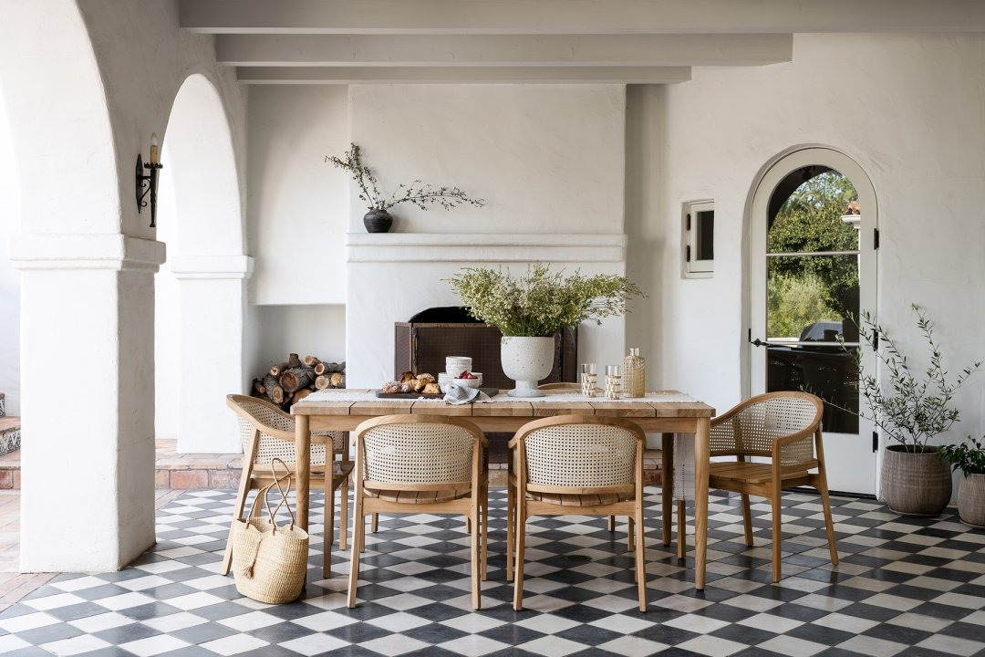 The Checkerboard Tile Trend | Lark & Linen